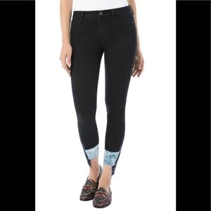 San Edelman Kitten Skinny Jean with Velvet Ankle